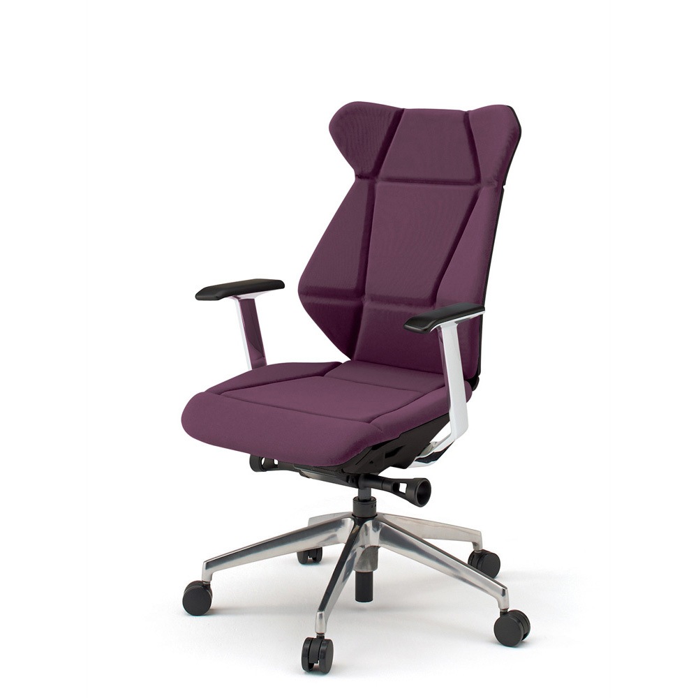 KF-835GC-ZTX7 フリップフラップチェア 固定肘 ランバーサポートなし アルミミラー脚<配送時組立サービス付> 1台 イトーキ 【通販モノタロウ】