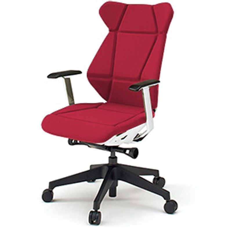 KF-835GC-TWM4 フリップフラップチェア 固定肘 ランバーサポートなし 樹脂脚<配送時組立サービス付> イトーキ 高さ1025mm幅640mm奥行555mm  KF-835GC-TWM4