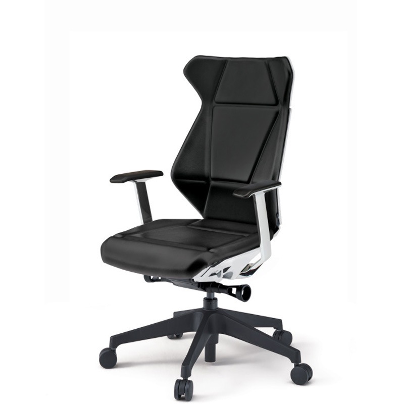 KF835DGM-TWT1 フリップフラップチェア 固定肘 ランバーサポートなし ビニールレザーDG 樹脂脚 ウレタンキャスター<配送時組立サービス付> 1台 イトーキ 【通販モノタロウ】