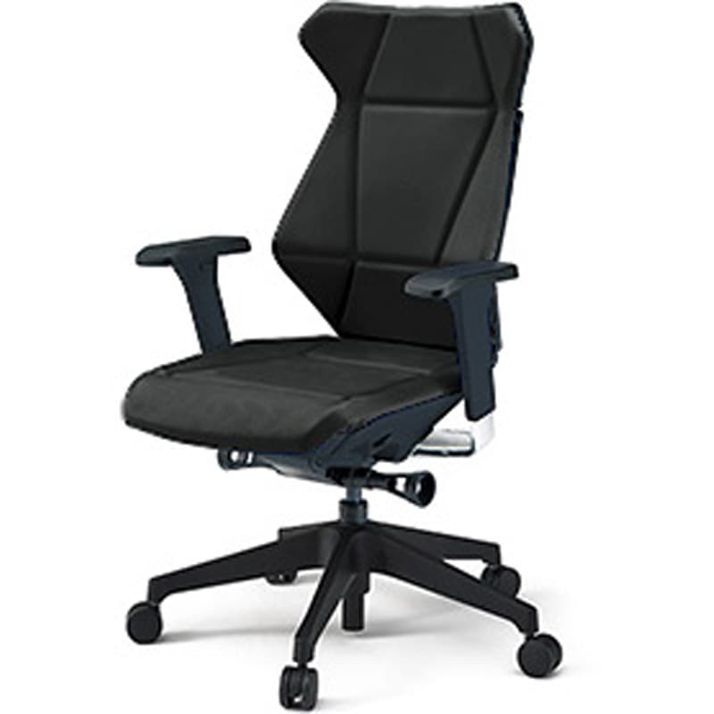 KF-837DE-TTT1 フリップフラップチェア 可動肘 ランバーサポートなし ビニールレザーDE 樹脂脚 ナイロンキャスター<配送時組立サービス付> 1台 イトーキ 【通販モノタロウ】