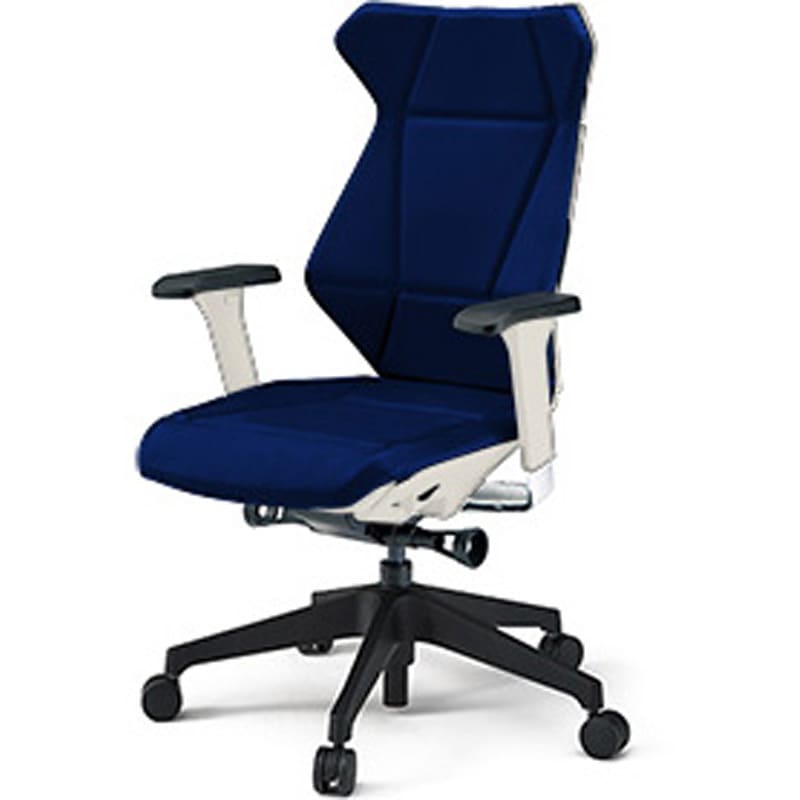 KF-837DE-TWT1 フリップフラップチェア 可動肘 ランバーサポートなし ビニールレザーDE 樹脂脚 ナイロンキャスター<配送時組立サービス付> 1台 イトーキ 【通販モノタロウ】