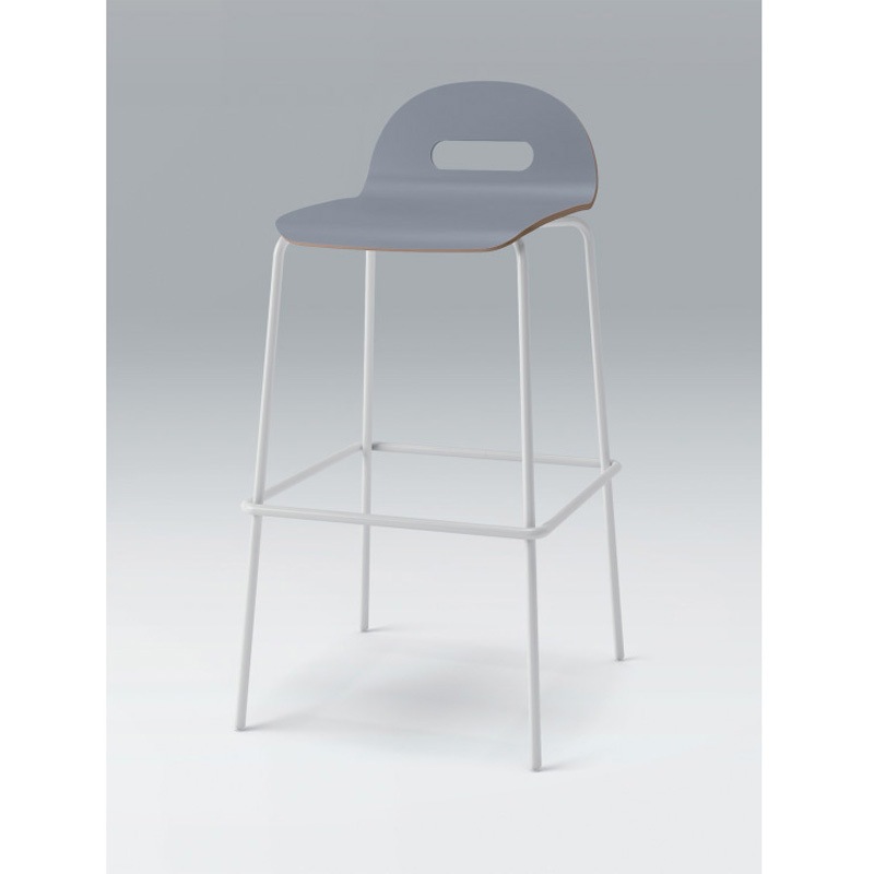 KJA-713-GD デコボコチェア ハイチェア decoタイプ(ヌード)<配送時組立サービス付> イトーキ 高さ945mm幅475mm奥行500mm  KJA-713-GD