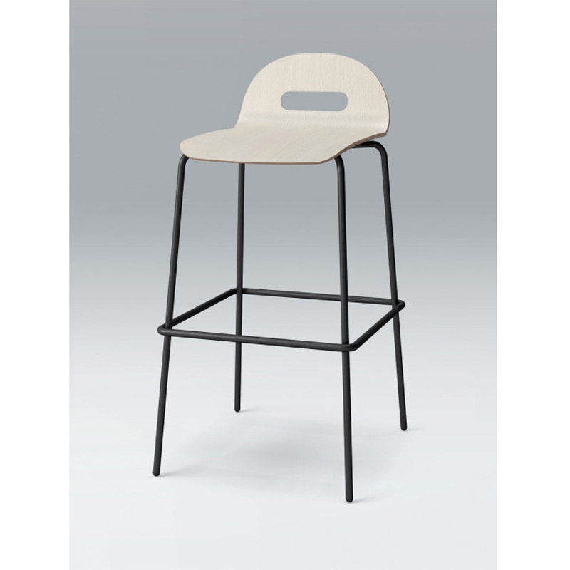 KJA-713-TH デコボコチェア ハイチェア decoタイプ(ヌード)<配送時組立サービス付> イトーキ 高さ945mm幅475mm奥行500mm  KJA-713-TH