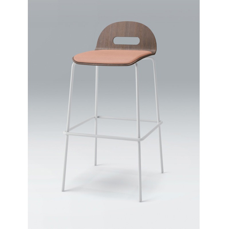 KJA-723C-GNM6 デコボコチェア ハイチェア decoタイプ(クッション付) 張地C<配送時組立サービス付> イトーキ 高さ945mm幅475mm奥行500mm  KJA-723C-GNM6