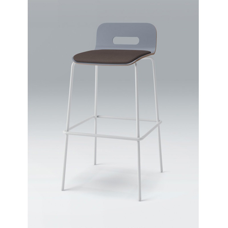 KJA-743C-GDH4 デコボコチェア ハイチェア flatタイプ(クッション付) 張地C<配送時組立サービス付> イトーキ 高さ940mm幅475mm奥行500mm  KJA-743C-GDH4 28,587円