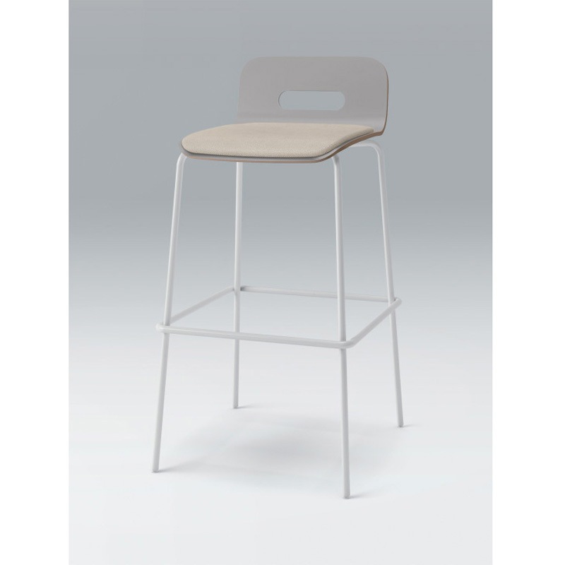 KJA-743C-GGF6 デコボコチェア ハイチェア flatタイプ(クッション付) 張地C<配送時組立サービス付> イトーキ 高さ940mm幅475mm奥行500mm  KJA-743C-GGF6 28,587円