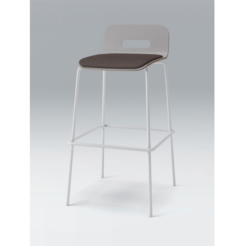 KJA-743C-GGH4 デコボコチェア ハイチェア flatタイプ(クッション付) 張地C<配送時組立サービス付> イトーキ 高さ940mm幅475mm奥行500mm  KJA-743C-GGH4 28,587円