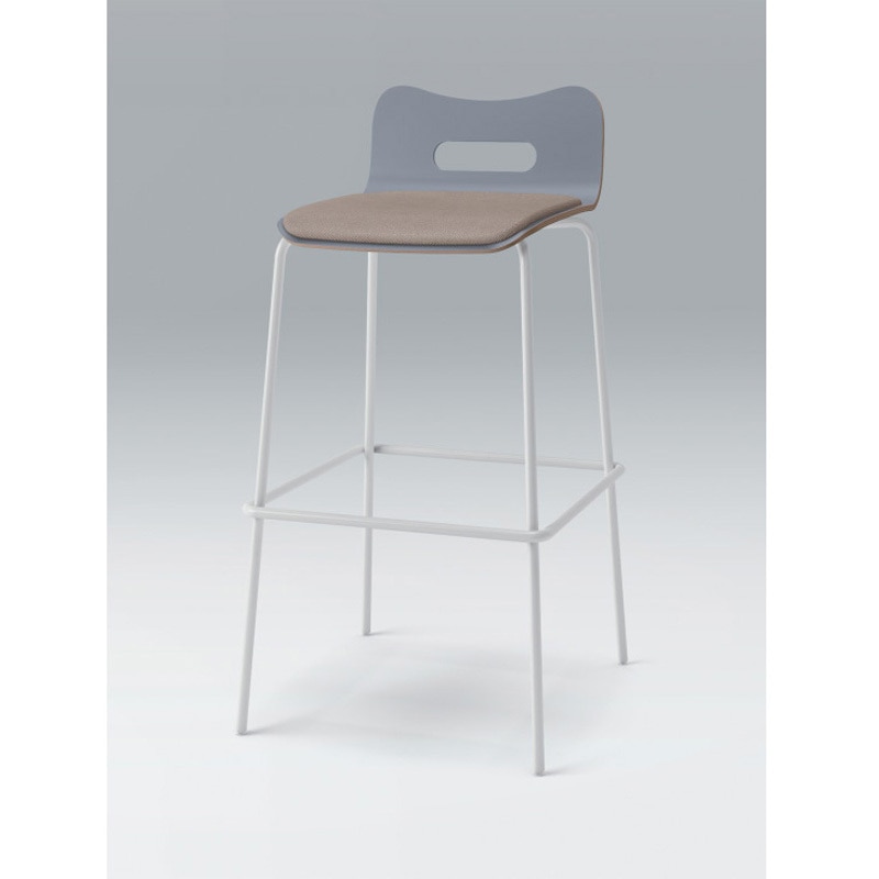 KJA-763C-GDY3 デコボコチェア ハイチェア bocoタイプ(クッション付) 張地C<配送時組立サービス付> イトーキ 高さ940mm幅475mm奥行500mm  KJA-763C-GDY3