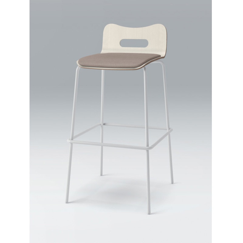 KJA-763C-GHY3 デコボコチェア ハイチェア bocoタイプ(クッション付) 張地C<配送時組立サービス付> イトーキ 高さ940mm幅475mm奥行500mm  KJA-763C-GHY3