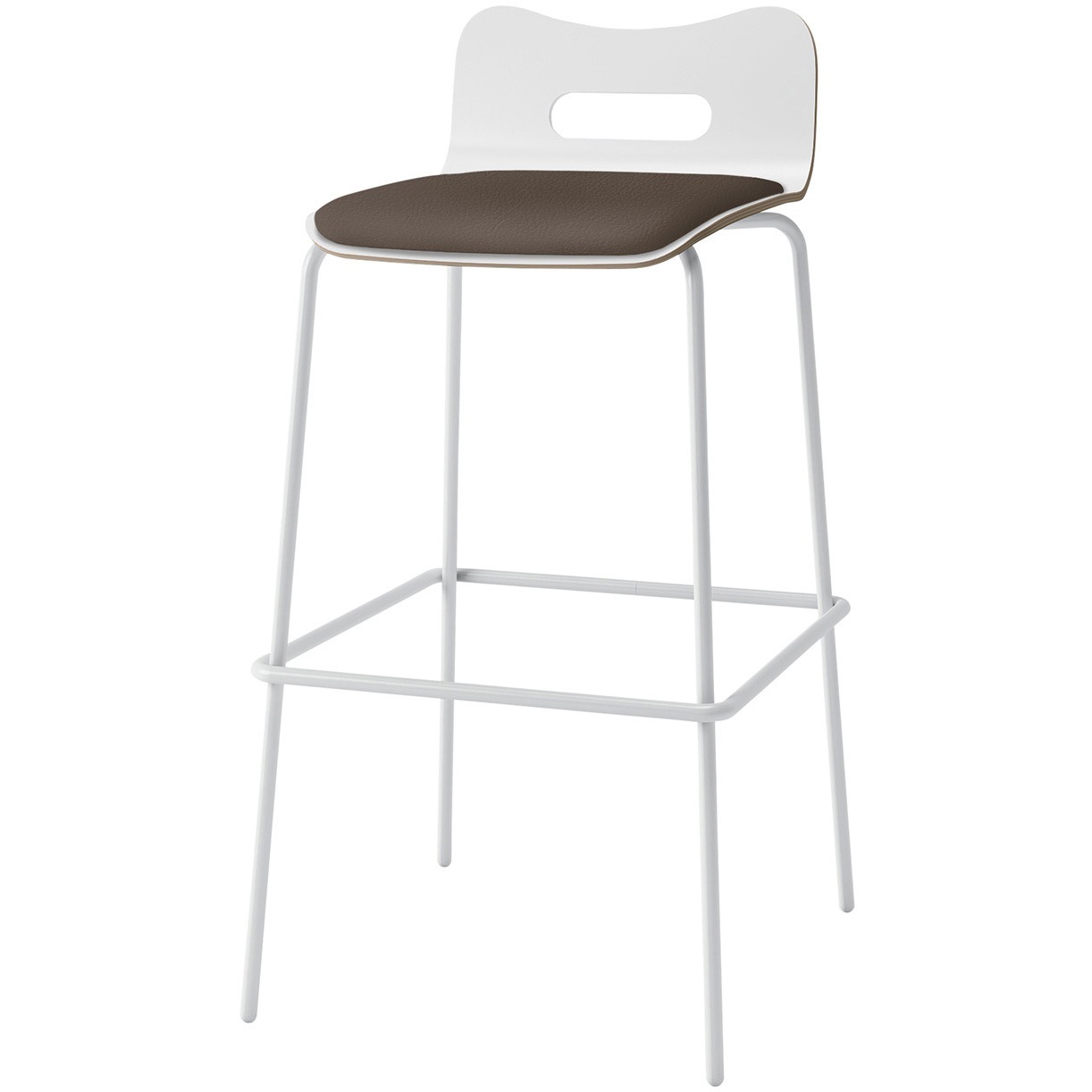 KJA-763DK-GWK1 デコボコチェア ハイチェア bocoタイプ(クッション付) 張地DK<配送時組立サービス付> イトーキ 高さ940mm幅475mm奥行500mm  KJA-763DK-GWK1 28,587円