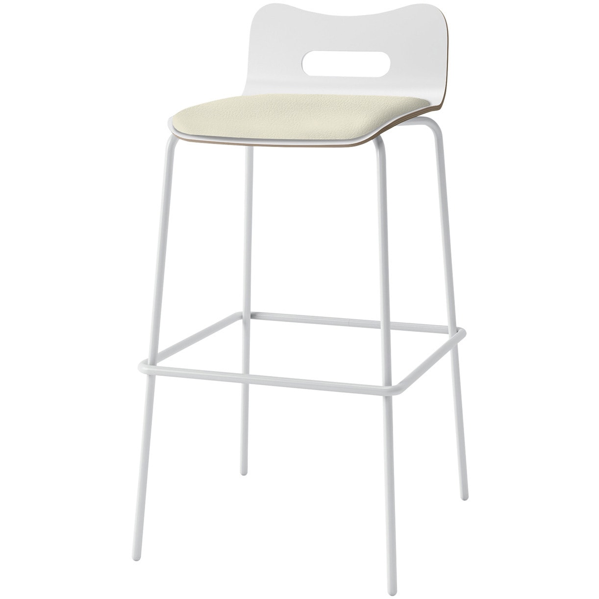 KJA-763DK-GWW9 デコボコチェア ハイチェア bocoタイプ(クッション付) 張地DK<配送時組立サービス付> イトーキ 高さ940mm幅475mm奥行500mm  KJA-763DK-GWW9