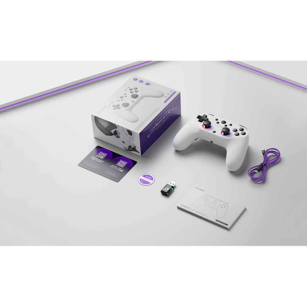 SABER-PLUS-WH リードジョイ LeadJoy 次世代ワイヤレスゲーム