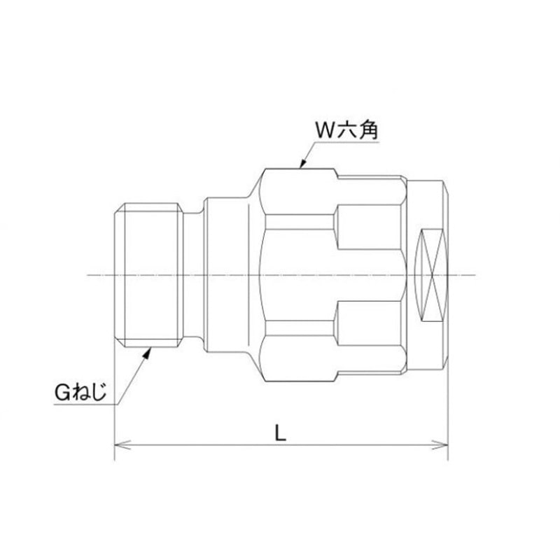 WJ20-1313C-S WJ20型 平行おねじ オンダ製作所 冷温水・不凍液