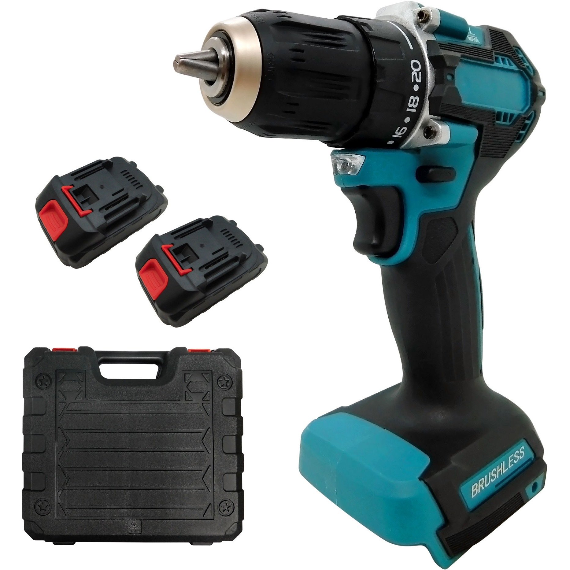 DRILL-D30-S1200 21V充電式電動ドリルドライバー(本体、ケース