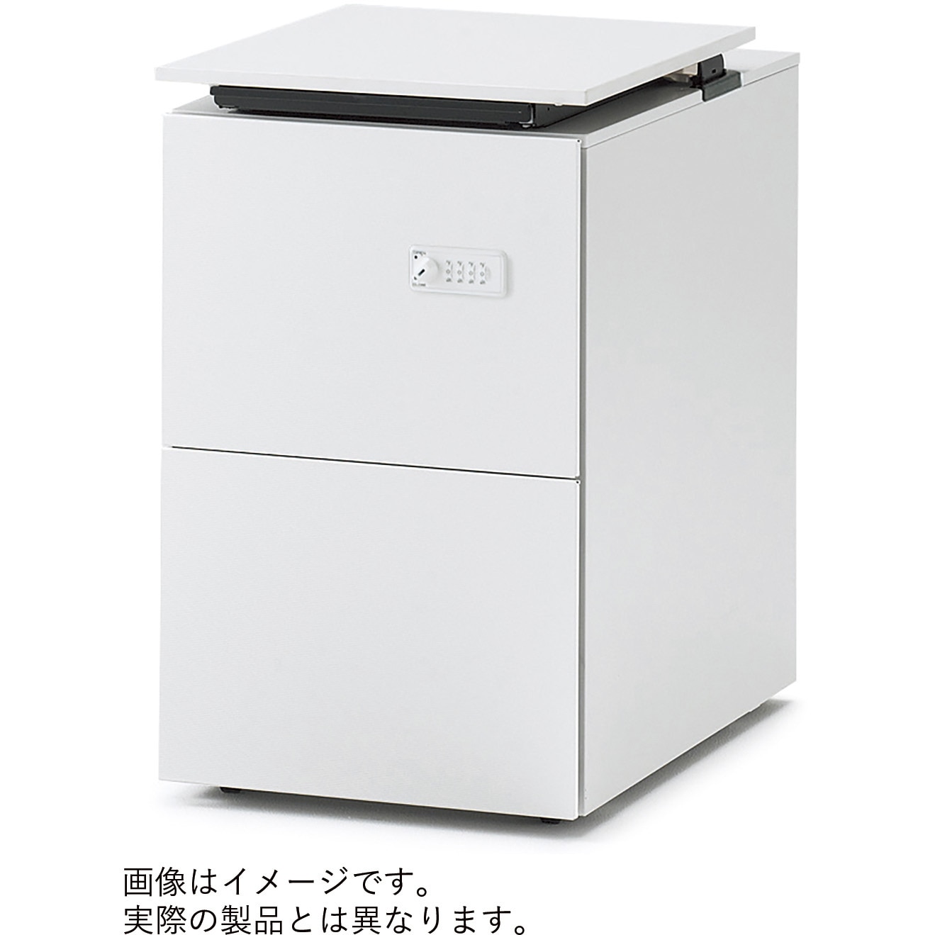 JM-046MECZ-T181 インステート レベルアップワゴンA4・2段 ゼロリセットダイヤル錠<配送時組立サービス付> 1台 イトーキ 【通販モノタロウ】