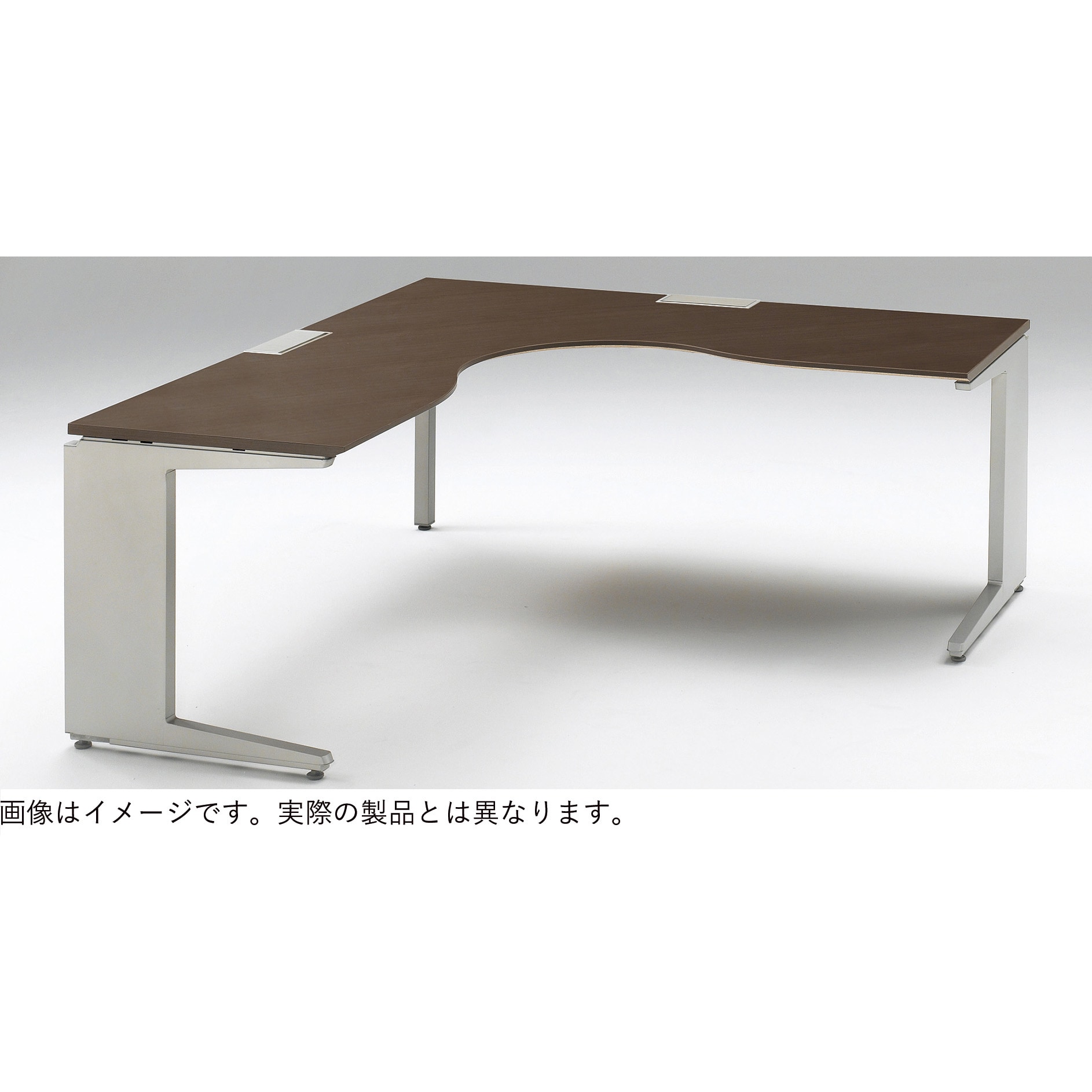 JMA-8277KL-BWL インステート 90度オペレーションデスク 船底エッジ 左凸 1800×1200<配送時組立サービス付> 1台 イトーキ 【通販モノタロウ】