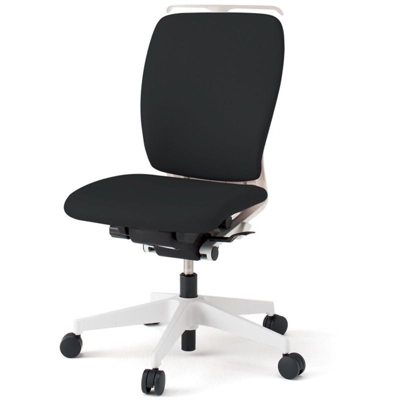 KF430DLHM-WWT1 フルゴチェア ハイバック 肘なし ハンガー ビニールレザーDL ウレタンキャスター<配送時組立サービス付> 1台 イトーキ 【通販モノタロウ】