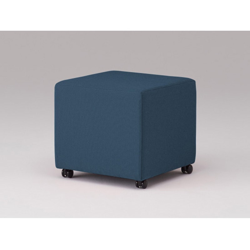 FHCA-044ST-B4 HAXスツール<配送時組立サービス付> イトーキ ダックブルー色 高さ420mm幅450mm奥行450mm  FHCA-044ST-B4