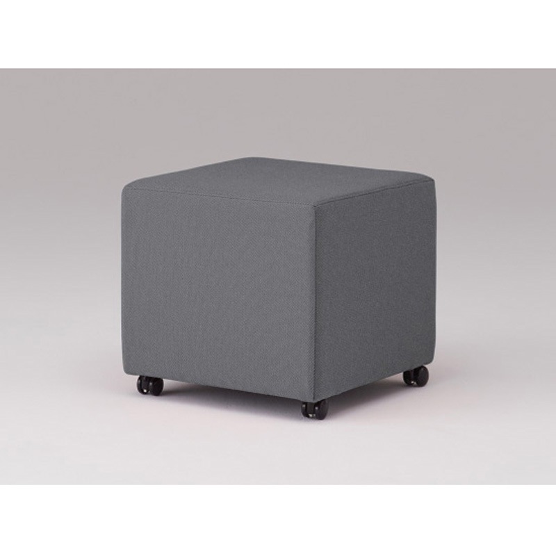 FHCA-044ST-C4 HAXスツール<配送時組立サービス付> イトーキ ミディアムグレー色 高さ420mm幅450mm奥行450mm  FHCA-044ST-C4