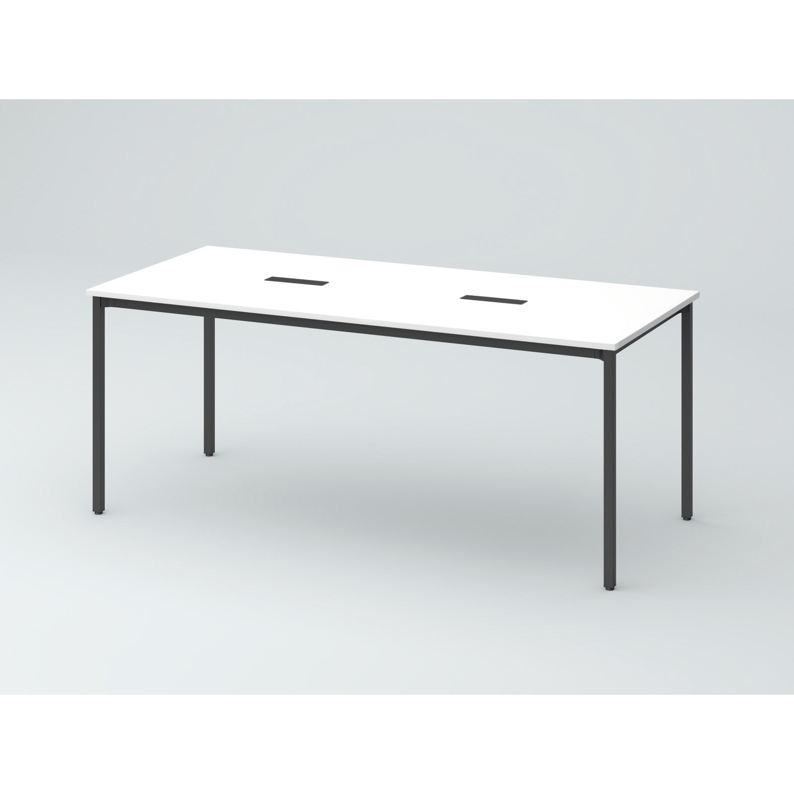 DCW-187HHSTA1TW オリゴテーブル ホワイトボード天板(配線キャップ) 角型 1800×750 4本角脚<配送時組立サービス付> 1台 イトーキ 【通販モノタロウ】 56,988円