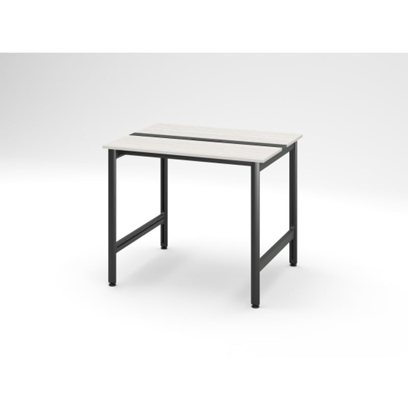 JL-1210GEBST161 ハイライン ベンチテーブル 天板カラーS 両面タイプ 単独型 W1200×D1000<配送時組立サービス付> 1台 イトーキ 【通販モノタロウ】