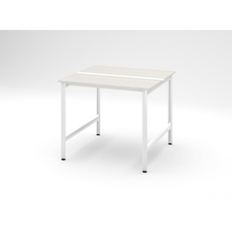 JL-1212GEBSW961 ハイライン ベンチテーブル 天板カラーS 両面タイプ 単独型 W1200×D1200<配送時組立サービス付> 1台 イトーキ 【通販モノタロウ】 114,900円