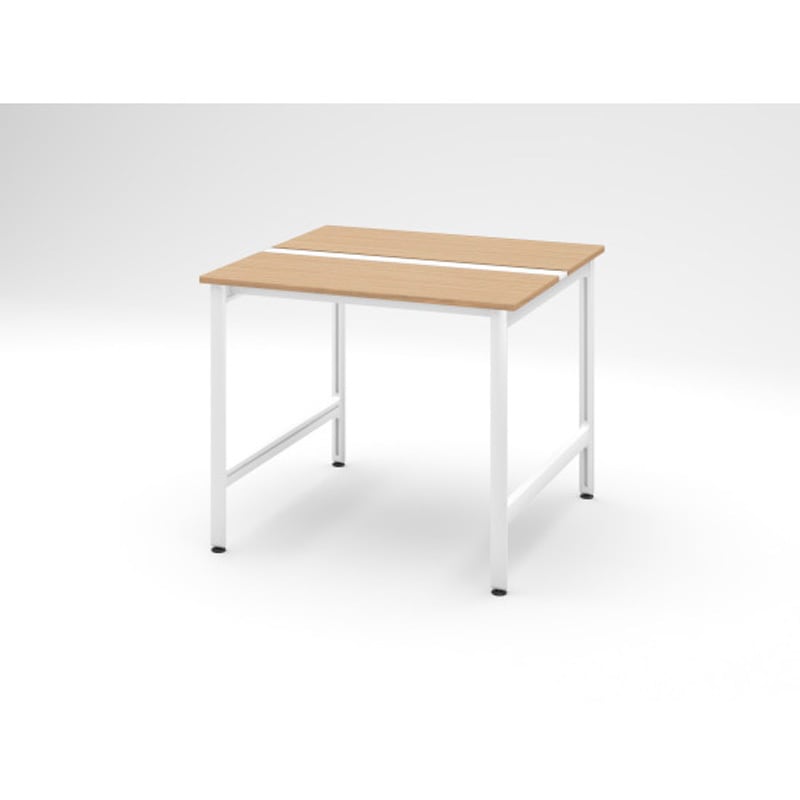 JL-1212GEBSW992 ハイライン ベンチテーブル 天板カラーS 両面タイプ 単独型 W1200×D1200<配送時組立サービス付> 1台 イトーキ 【通販モノタロウ】 114,900円