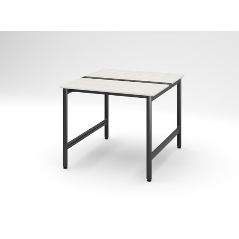 JL-1214GEBST161 ハイライン ベンチテーブル 天板カラーS 両面タイプ 単独型 W1200×D1400<配送時組立サービス付> 1台 イトーキ 【通販モノタロウ】