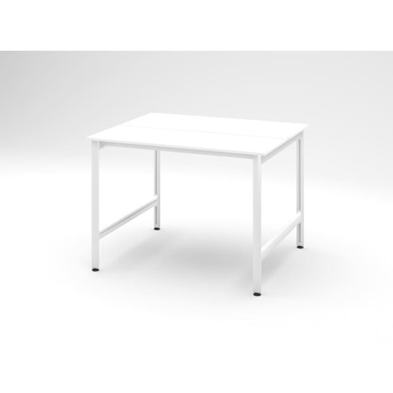 JL-1412GEBSW9W9 ハイライン ベンチテーブル 天板カラーS 両面タイプ 単独型 W1400×D1200<配送時組立サービス付> 1台 イトーキ 【通販モノタロウ】