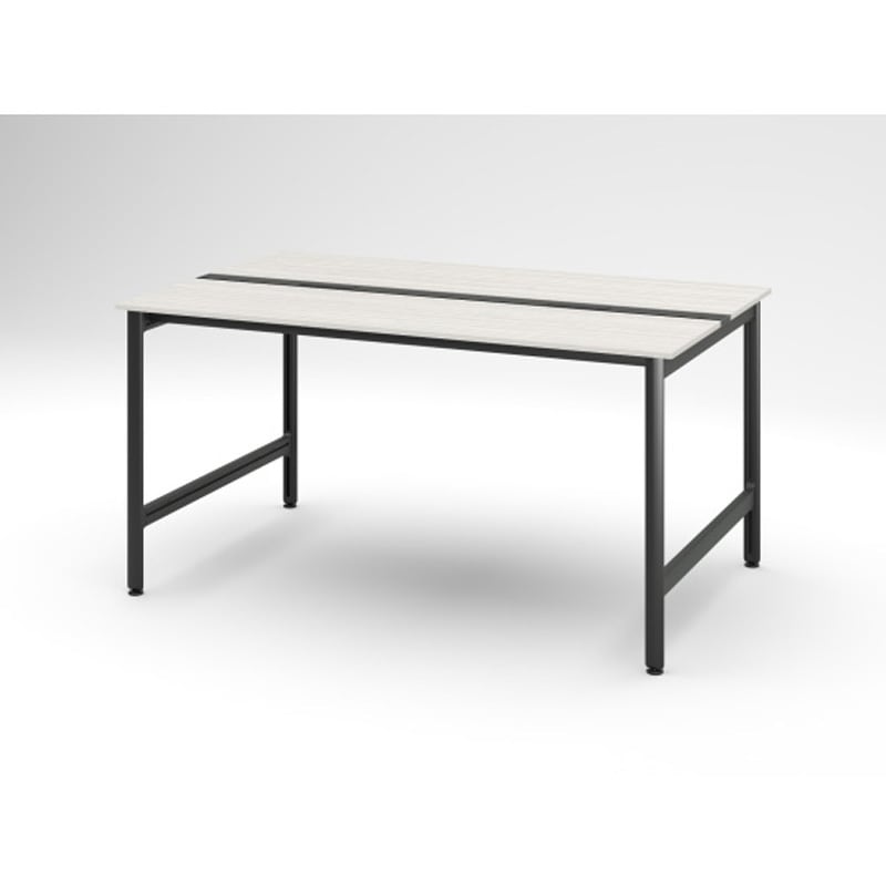 JL-2012GEBST161 ハイライン ベンチテーブル 天板カラーS 両面タイプ 単独型 W2000×D1200<配送時組立サービス付> 1台 イトーキ 【通販モノタロウ】