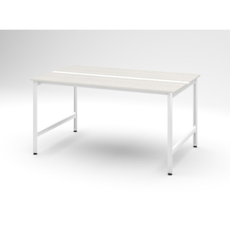 JL-2012GEBSW961 ハイライン ベンチテーブル 天板カラーS 両面タイプ 単独型 W2000×D1200<配送時組立サービス付> 1台 イトーキ 【通販モノタロウ】