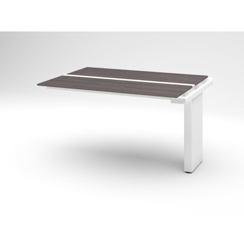 JL-1814TEBSW981 ハイライン ベンチテーブル 天板カラーS 両面タイプ 連増セット W1800×D1400<配送時組立サービス付> 1台 イトーキ 【通販モノタロウ】