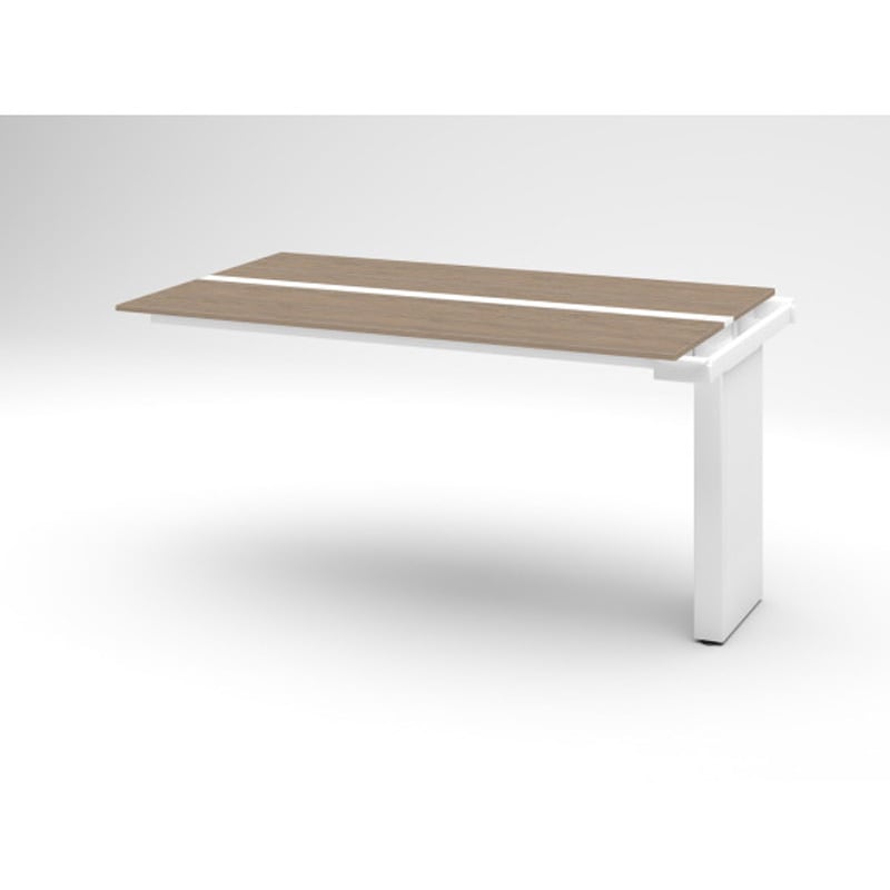 JL-2012TEBSW971 ハイライン ベンチテーブル 天板カラーS 両面タイプ 連増セット W2000×D1200<配送時組立サービス付> 1台 イトーキ 【通販モノタロウ】