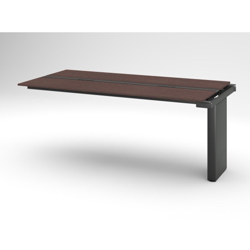 JL-2412TEBST182 ハイライン ベンチテーブル 天板カラーS 両面タイプ 連増セット W2400×D1200<配送時組立サービス付> 1台 イトーキ 【通販モノタロウ】