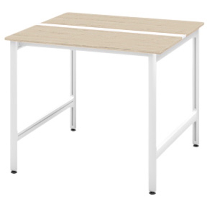 JL-1212GEBTW927 ハイライン ベンチテーブル 天板カラーT 両面タイプ 単独型 W1200×D1400<配送時組立サービス付> 1台 イトーキ 【通販モノタロウ】