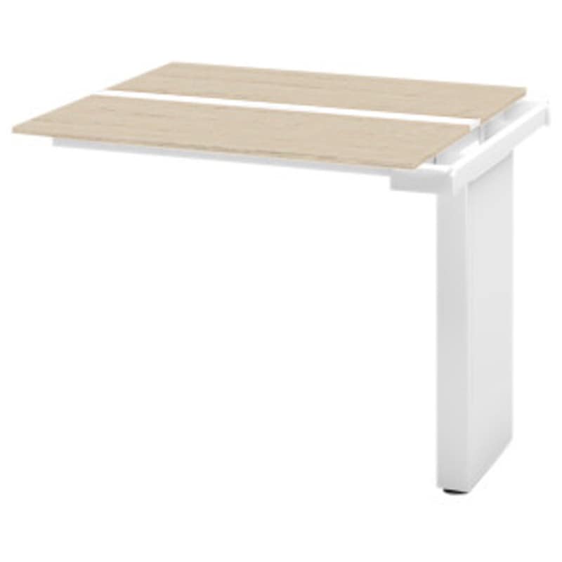 JL-1212TEBTW927 ハイライン ベンチテーブル 天板カラーT 両面タイプ 連増セット W1200×D1400<配送時組立サービス付> 1台 イトーキ 【通販モノタロウ】