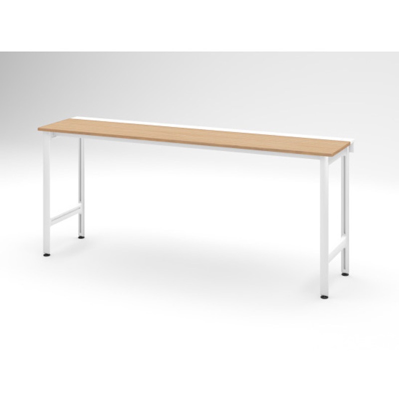 JL-2405GLBSW992 ハイライン ベンチテーブル 天板カラーS 片面タイプ 単独型 W2400×D560<配送時組立サービス付> 1台 イトーキ 【通販モノタロウ】