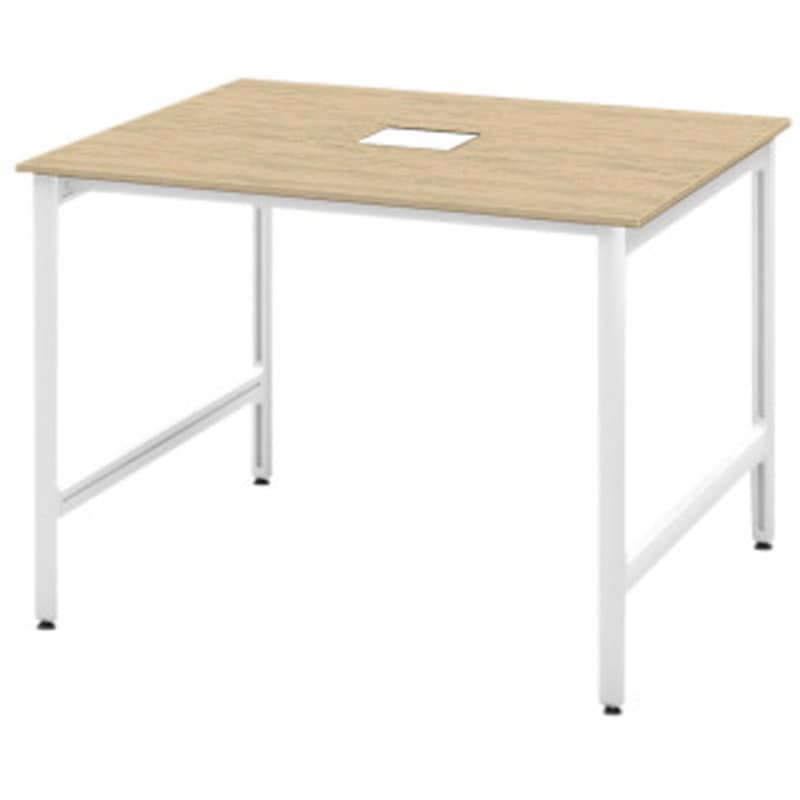 JL-1412GEGSW992 ハイライン グループテーブル 天板カラーS W1400×D1200<配送時組立サービス付> イトーキ メラミン化粧板 ホワイト 高さ1000mm  JL-1412GEGSW992