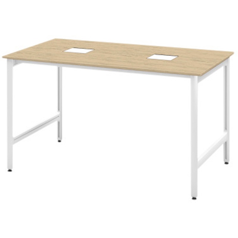 JL-1810GEGSW992 ハイライン グループテーブル 天板カラーS W1800×D1000<配送時組立サービス付> イトーキ メラミン化粧板 ホワイト   JL-1810GEGSW992