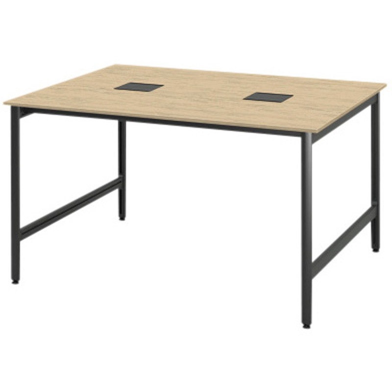 JL-1814GEGST192 ハイライン グループテーブル 天板カラーS W1800×D1400<配送時組立サービス付> イトーキ メラミン化粧板 ブラック 高さ1000mm  JL-1814GEGST192