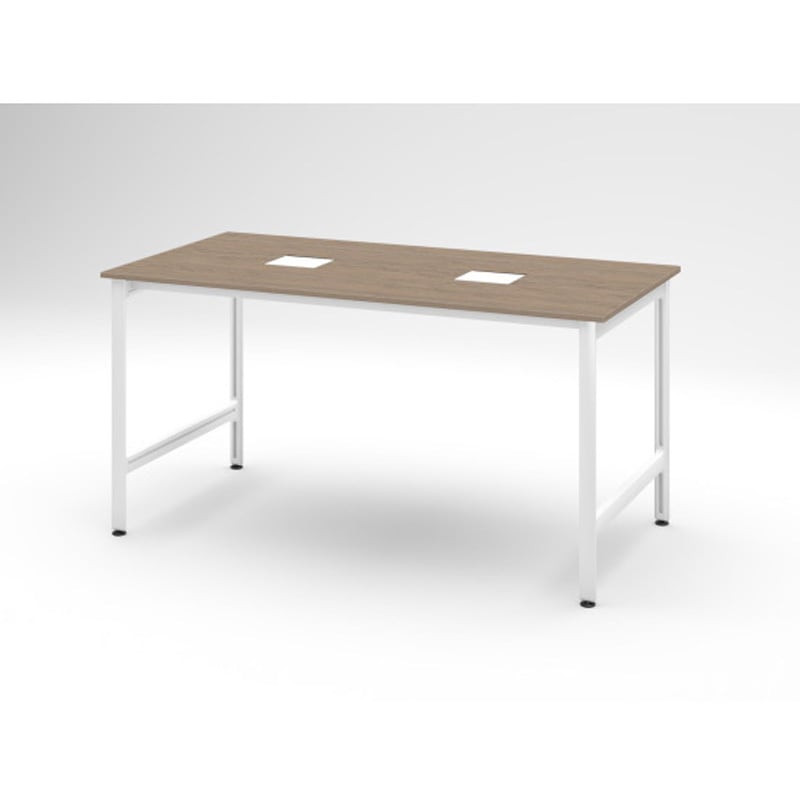 JL-2010GEGSW971 ハイライン グループテーブル 天板カラーS W2000×D1000<配送時組立サービス付> イトーキ メラミン化粧板 ホワイト   JL-2010GEGSW971 124,900円