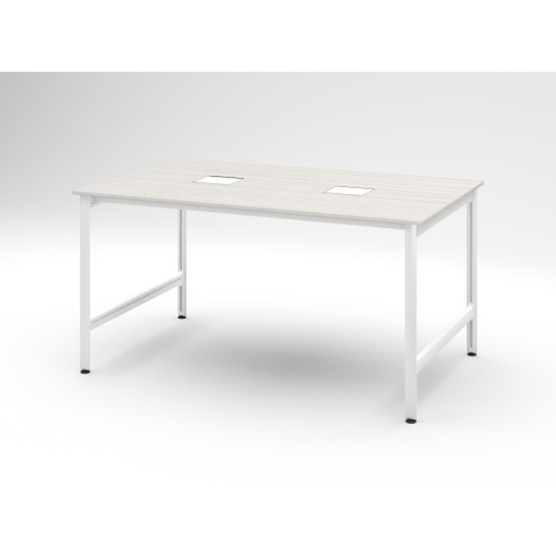 JL-2012GEGSW961 ハイライン グループテーブル 天板カラーS W2000×D1200<配送時組立サービス付> イトーキ メラミン化粧板 ホワイト 高さ1000mm  JL-2012GEGSW961