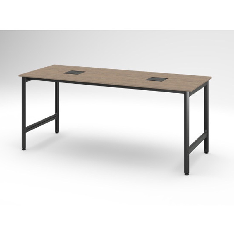 JL-2409GEGST171 ハイライン グループテーブル 天板カラーS W2400×D900<配送時組立サービス付> イトーキ メラミン化粧板 ブラック 高さ1000mm  JL-2409GEGST171