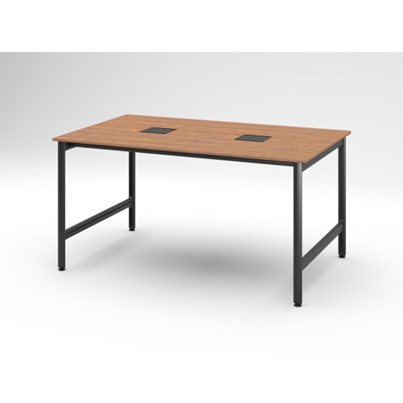 JL-2012GEGTT122 ハイライン グループテーブル 天板カラーT W2000×D1200<配送時組立サービス付> イトーキ メラミン化粧板 ブラック 高さ1000mm  JL-2012GEGTT122