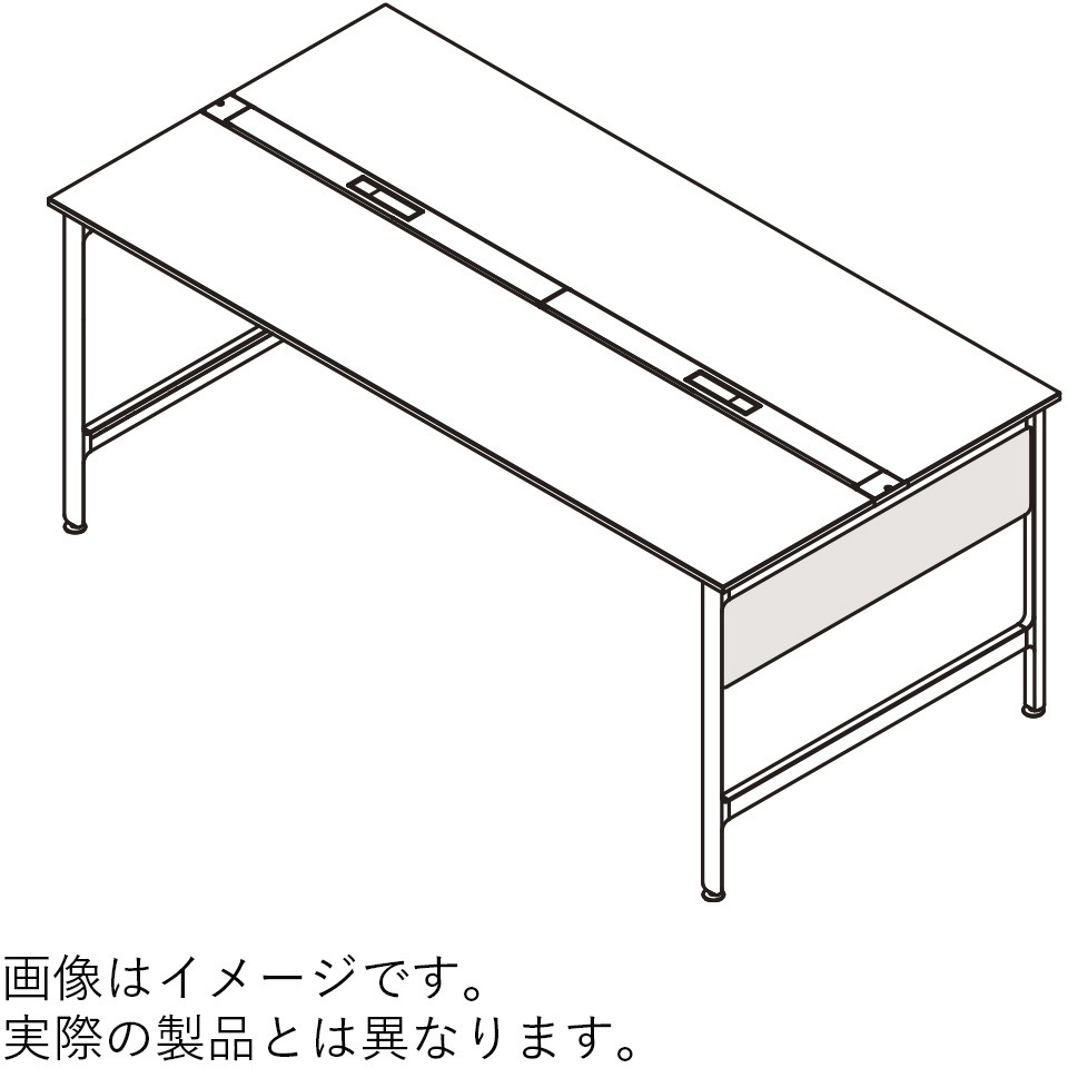 JLA-07SSBY-W9C7 ハイライン 幕板 サイド用ショート 片面用 D760用 不織布FY<配送時組立サービス付> イトーキ 高さ298mm幅664mm奥行22mm  JLA-07SSBY-W9C7
