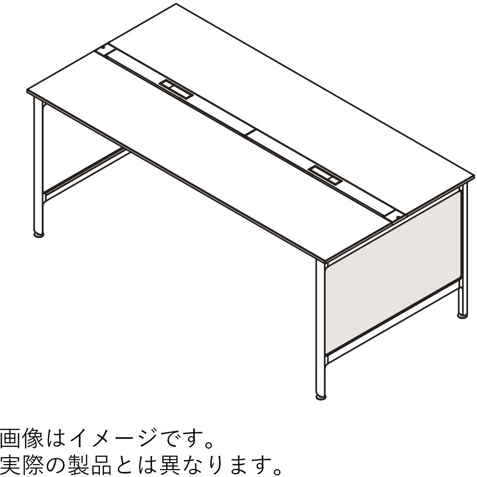 JLA-07LSBY-W9D3 ハイライン 幕板 サイド用ロング 片面用 D760用 不織布FY<配送時組立サービス付> イトーキ 高さ615mm幅664mm奥行22mm  JLA-07LSBY-W9D3