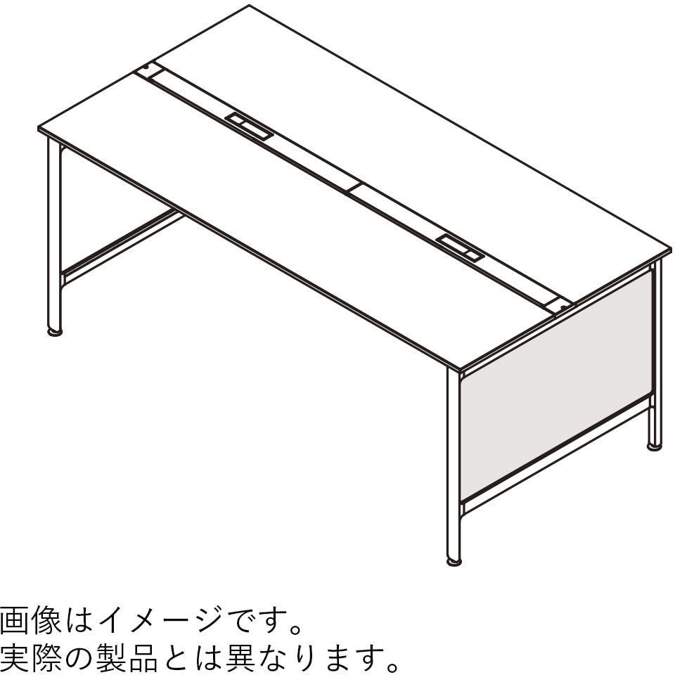 JLA-06LSBC-T1F6 ハイライン 幕板 サイド用ロング 片面用 D660用 布地C<配送時組立サービス付> イトーキ 高さ615mm幅564mm奥行22mm  JLA-06LSBC-T1F6