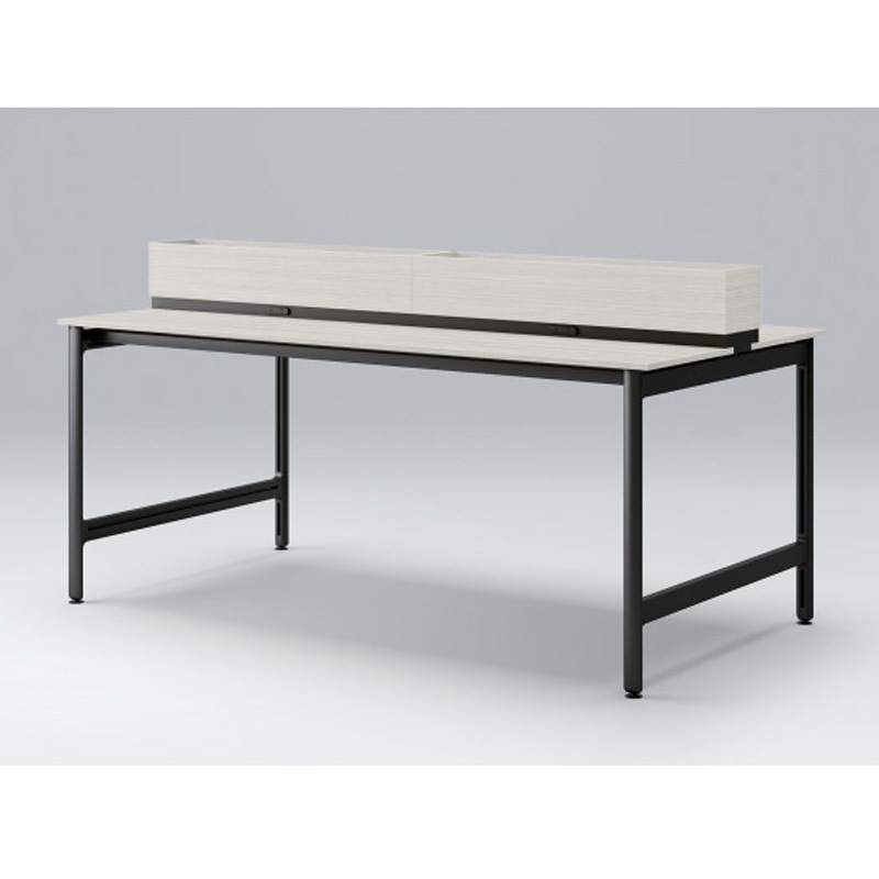 JLA-24PBS-T161 ハイライン 机上オプション プラントボックス W2400 木目S<配送時組立サービス付> イトーキ 高さ246mm奥行250mm  JLA-24PBS-T161