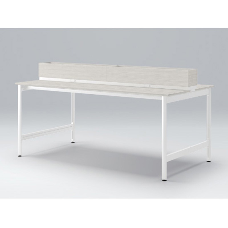 JLA-24PBS-W961 ハイライン 机上オプション プラントボックス W2400 木目S<配送時組立サービス付> イトーキ 高さ246mm奥行250mm  JLA-24PBS-W961