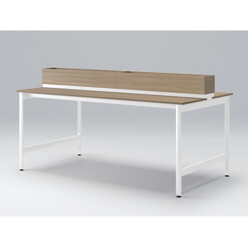 JLA-24PBS-W971 ハイライン 机上オプション プラントボックス W2400 木目S<配送時組立サービス付> イトーキ 高さ246mm奥行250mm  JLA-24PBS-W971